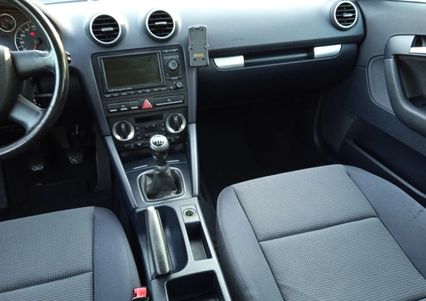 Audi A3 cena 19800 przebieg: 205000, rok produkcji 2005 z Stopnica małe 436